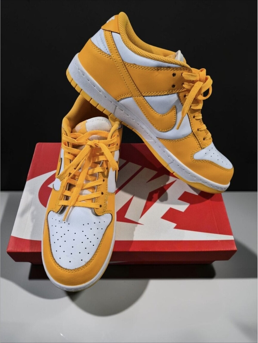 Nike Dunk Low Laser Orange DD1503-800 RARE Men's 10.5 - Worn Once
